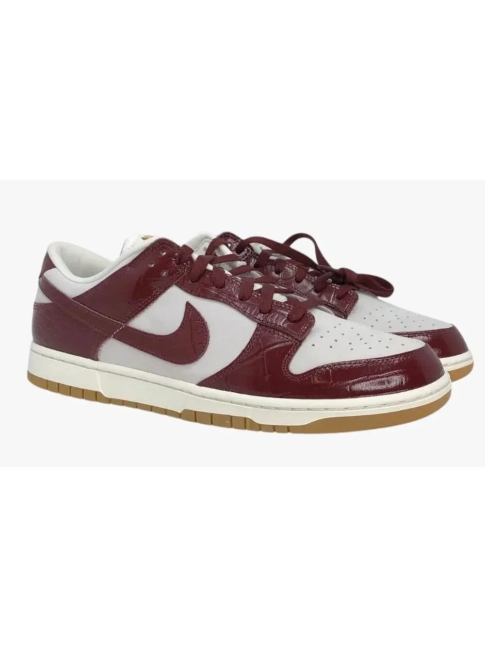 Nike Dunk Low LX Dark 'Team Red Croc' FJ2260-004 Size W 12.5 / M 11‎ NEW | RARE